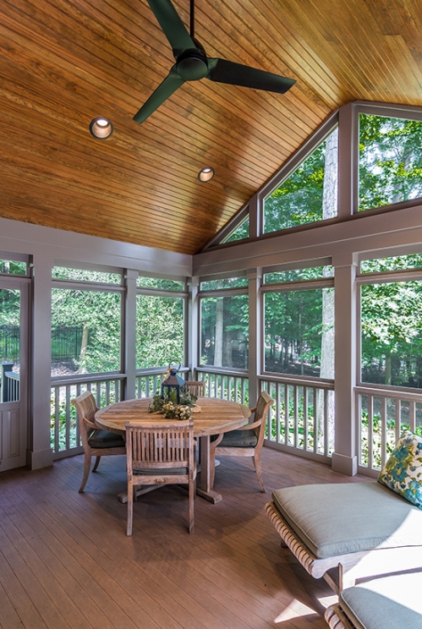 New Screened Porch in McLean - Remodeling Northern VA